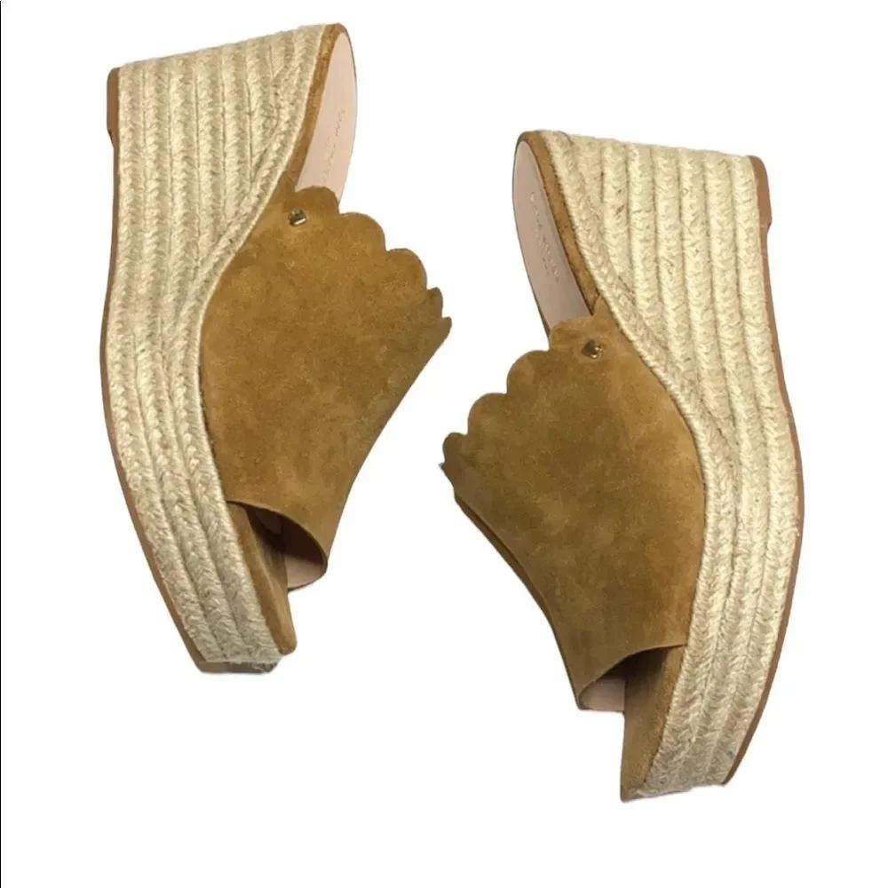 Kate Spade Toby Wedge Sandals Size 10